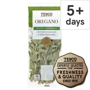 Tesco Cut Oregano Pepper & Aromatic 20G