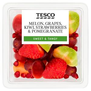 Tesco Melon, Grape Kiwi, Strawberry & Pomegranate 285G