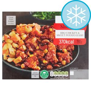 Tesco Slim Cook Bbq Chicken & Sweet Potato Hash 480G