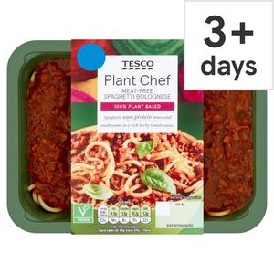 Tesco Plant Chef Tesco P/Chef Meat Free Spaghetti Bolognese 450G