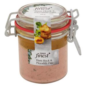 Tesco Finest Ham Hock & Piccalilli Pate 125G