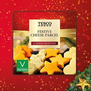 Tesco Festive Cheese Parcel 204G