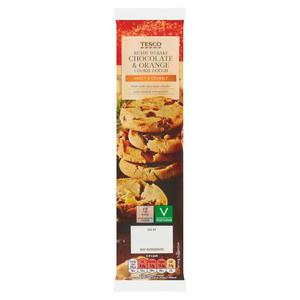 Tesco Chocolate & Orange Cookie Dough 300G