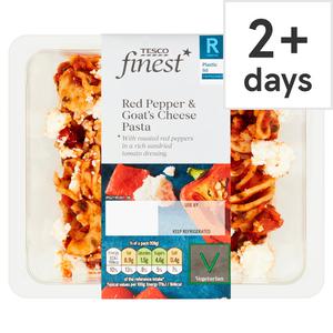 Tesco Finest Red Pepper & Goats Cheese Pasta Salad 215G