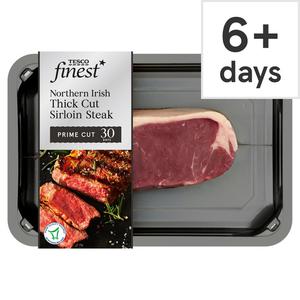 Tesco Finest Thick Cut Sirloin Steak 350G