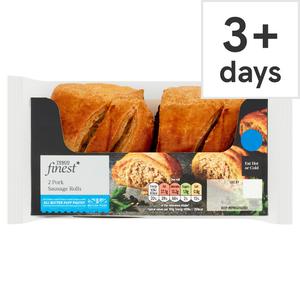 Tesco Finest 2 Pork Sausage Rolls 230G