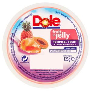 Dole Tropical Fruit In Tropical Jelly 123G