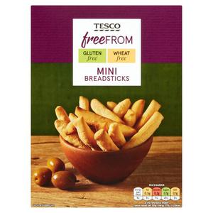 Tesco Free From Mini Breadsticks 125G