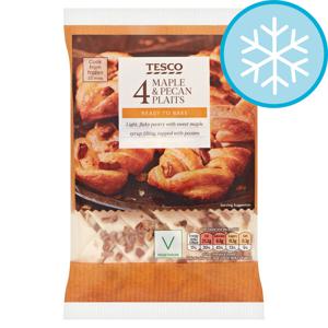 Tesco 4 Maple & Pecan Plaits 350G