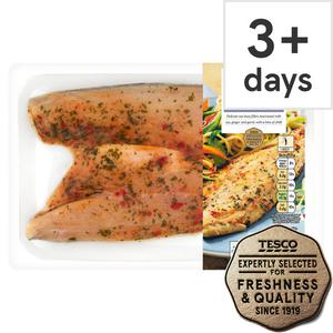 Tesco 2 Soy & Ginger Seabass Fillets 205G