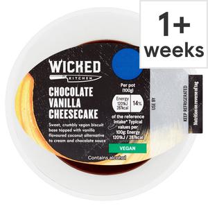 Wicked Kitchen Chocolate Vanilla Cheesecake 100G