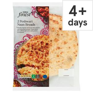 Tesco Finest 2 Peshwari Naans