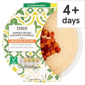 Tesco Paprika Spiced Chickpea Houmous 180G