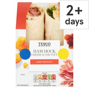 Tesco Ham Hock Cheese & Chutney Chutney Wrap