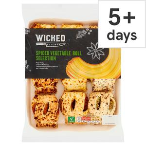 Wicked Kitchen Spiced Vegetable Roll Selection 270G