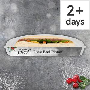 Tesco Finest Roast Beef Dinner Sub