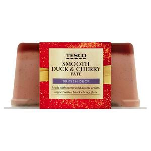 Tesco Duck & Cherry Pate 200G