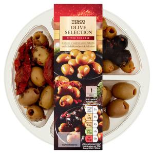 Tesco Pitted Olive Selection 215G