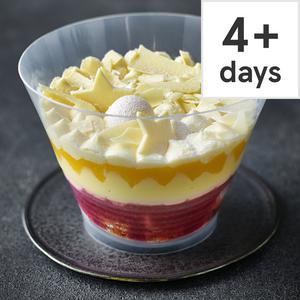 Tesco Finest Raspberry & Peach Bellini Trifle Serves 8