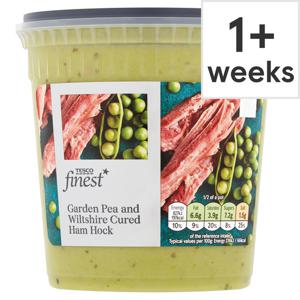 Tesco Finest Pea & Wiltshire Cured Ham Soup 600G