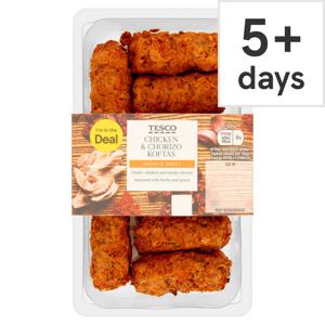 Tesco Chicken & Chorizo Koftas 152G