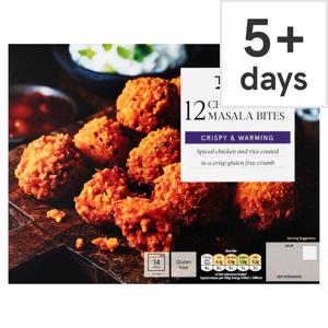 Tesco 12 Chicken Tikka Bites 300G