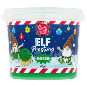 Create A Cake Elf Green Frosting 300G