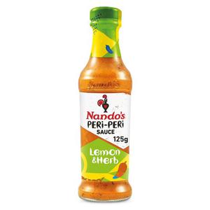 Nando'S Nandos Peri Peri Sauce Lemon & Herb 125G