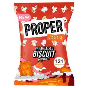 Propercorn Caramelised Biscuit Popcorn 90G