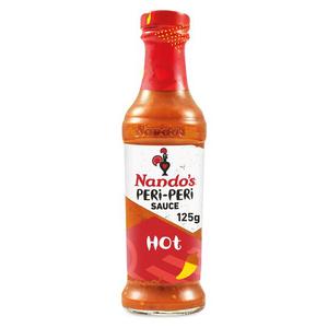 Nando'S Nandos Hot Peri Peri Sauce 125G