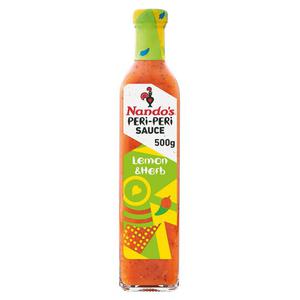 Nando'S Nandos Peri-Peri Sauce Lemon & Herb 500G