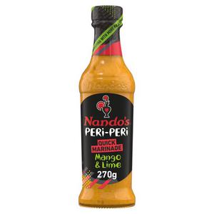 Nando'S Nandos Peri Peri Marinade Mango & Lime Mild 270G