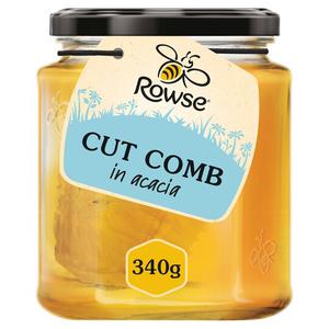 Rowse Cut Comb In Acacia Honey 340G