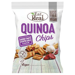 Eat Real Quinoa Sundried Tomato & Garlic Crisps 80G