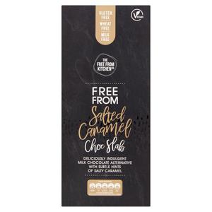 The Free From Kitchen Co. Salted Caramel Chocolate Slab 100G