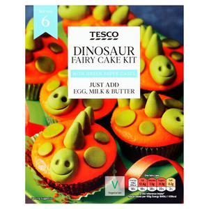 Tesco Dinosaur Fairy Cake Kit 255G