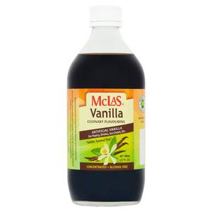 Mclas Vanilla Culinary Flavouring 480Ml