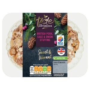 Sainsbury's British Pork, Sage & Onion Stuffing, Taste the Difference 350g