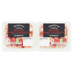 Sainsbury's Smoked Cubetti Di Pancetta 160g