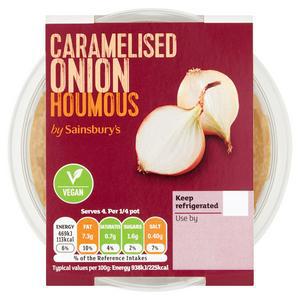 Sainsbury's Caramelised Onion Houmous 200g