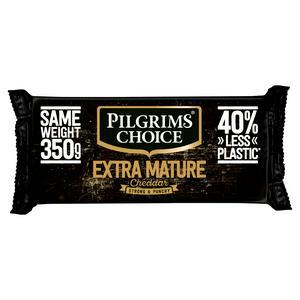 Sainsbury's Pilgrims Choice Extra Mature Cheddar Cheese 350g