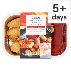 Tesco Crispy Sweet & Sour Chicken 275G