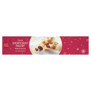 Sainsbury's Sweet Shortcrust Pastry 550g