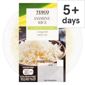 Tesco Jasmine Rice 250G