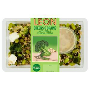 Sainsbury's Leon Greens & Grains with Feta & Pumpkin Seeds Salad 250g