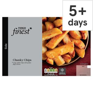 Tesco Finest Chunky Chips 449G