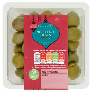 Sainsbury's Nocellera Olives 300g