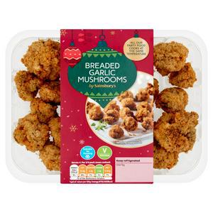 Sainsbury's Breaded Garlic Mushrooms 350g