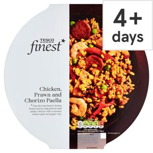 Tesco Finest Chicken Chorizo & Prawn Paella 800G