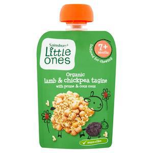 Sainsbury's Little Ones Organic Lamb & Chickpea Tagine with Prune & Cous Cous 7+ Months 130g